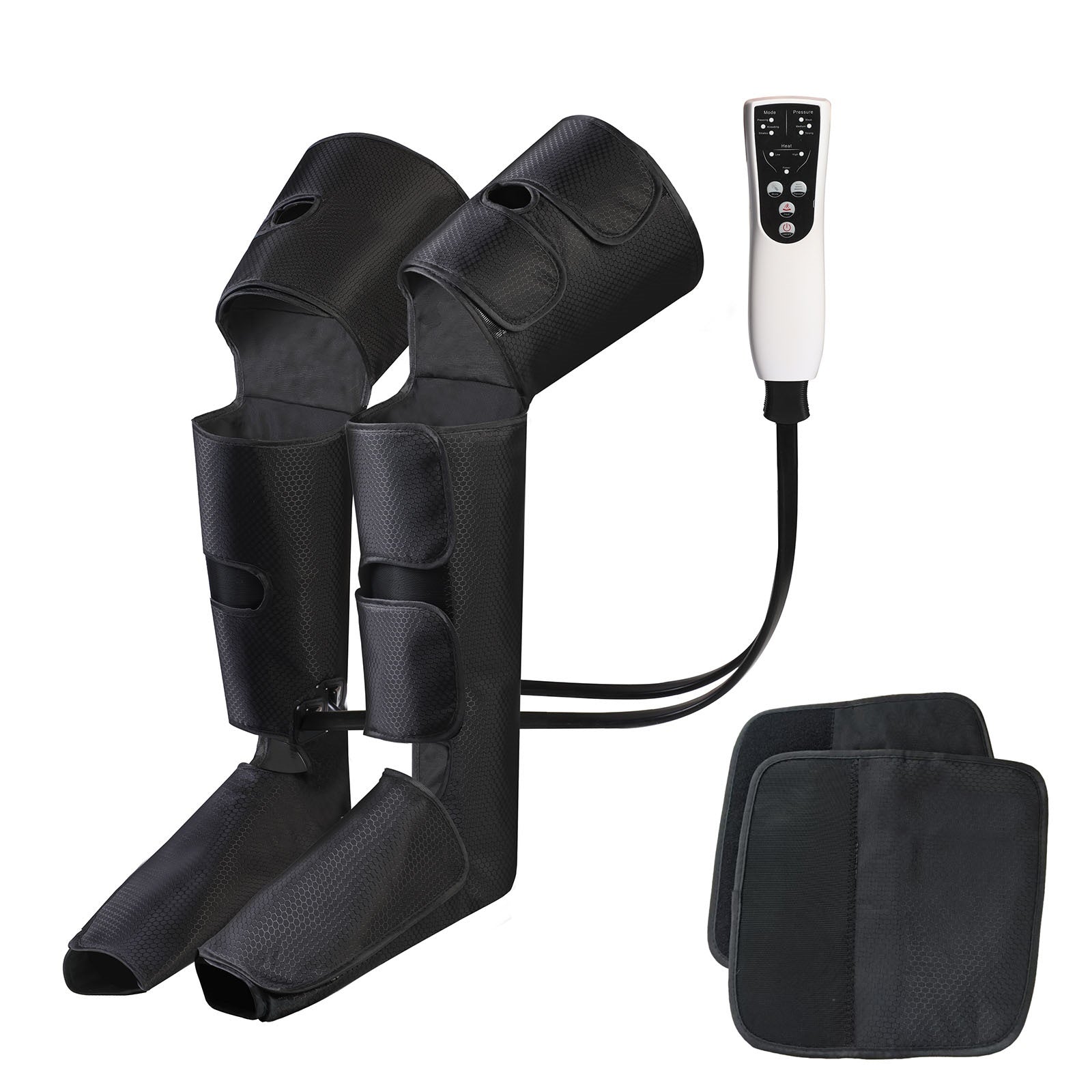 Air Compression Calf Massage and Thigh Massage, Handheld Controller 3 Intensities 3 Modes (with 4 Extensions and Portable Bag), Gift