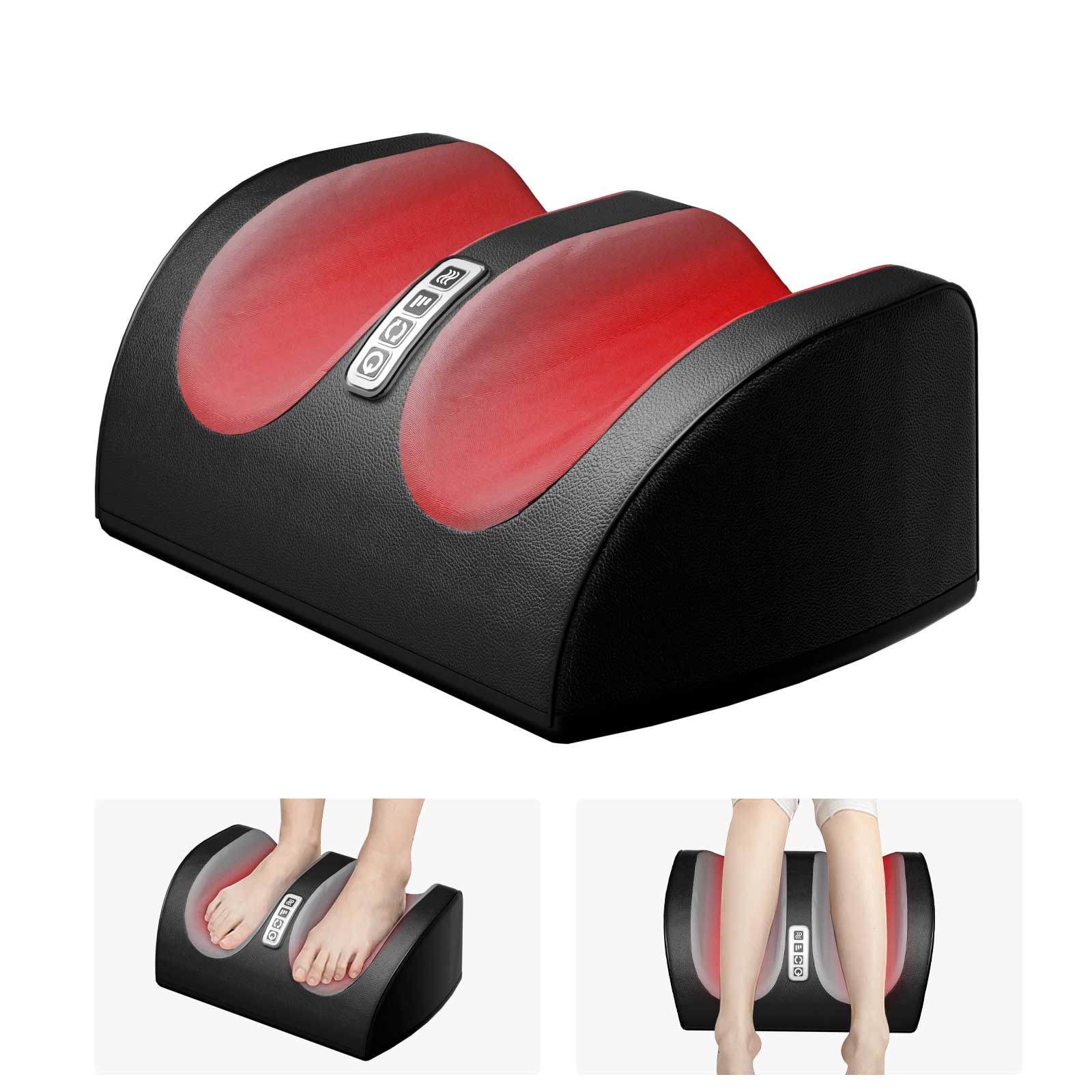 Shiatsu Foot Massager Machine with Heat, Foot Massage and Calf Massage, Gifts for Mom & Dad